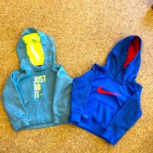 Lot of 2 Toddler Nike hoodies